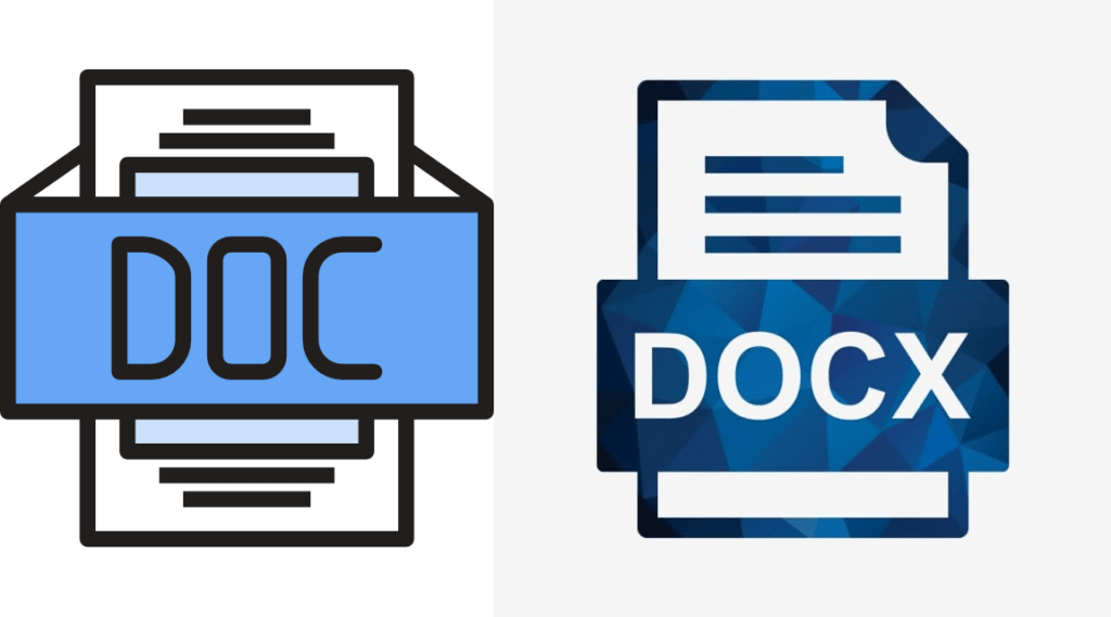 Doc vs Docx